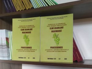 Üzümçülük və Şərabçılıq Elmi-Tədqiqat İnstitutu Elmi Əsərləri Məcmuəsinin yeni cildi işıq üzü görüb