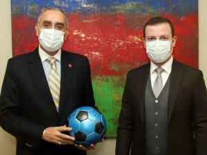 Elxan Məmmədov Mərakeşin səfiri ilə görüşüb