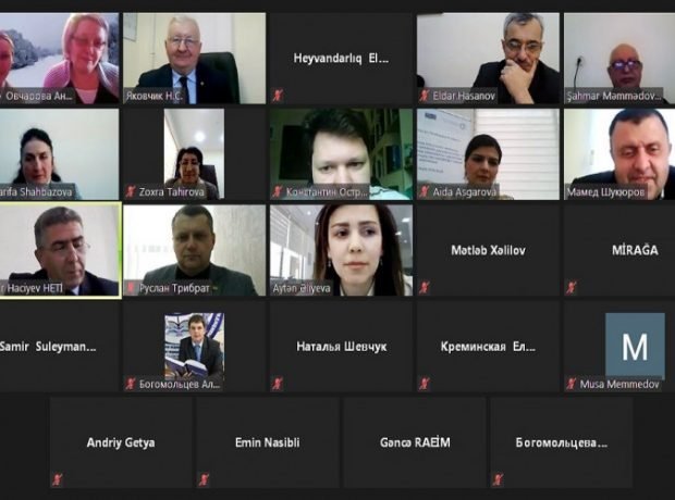 “Heyvandarlıqda müasir inkişaf istiqamətləri” mövzusunda beynəlxalq elmi videokonfrans keçirilib-FOTO